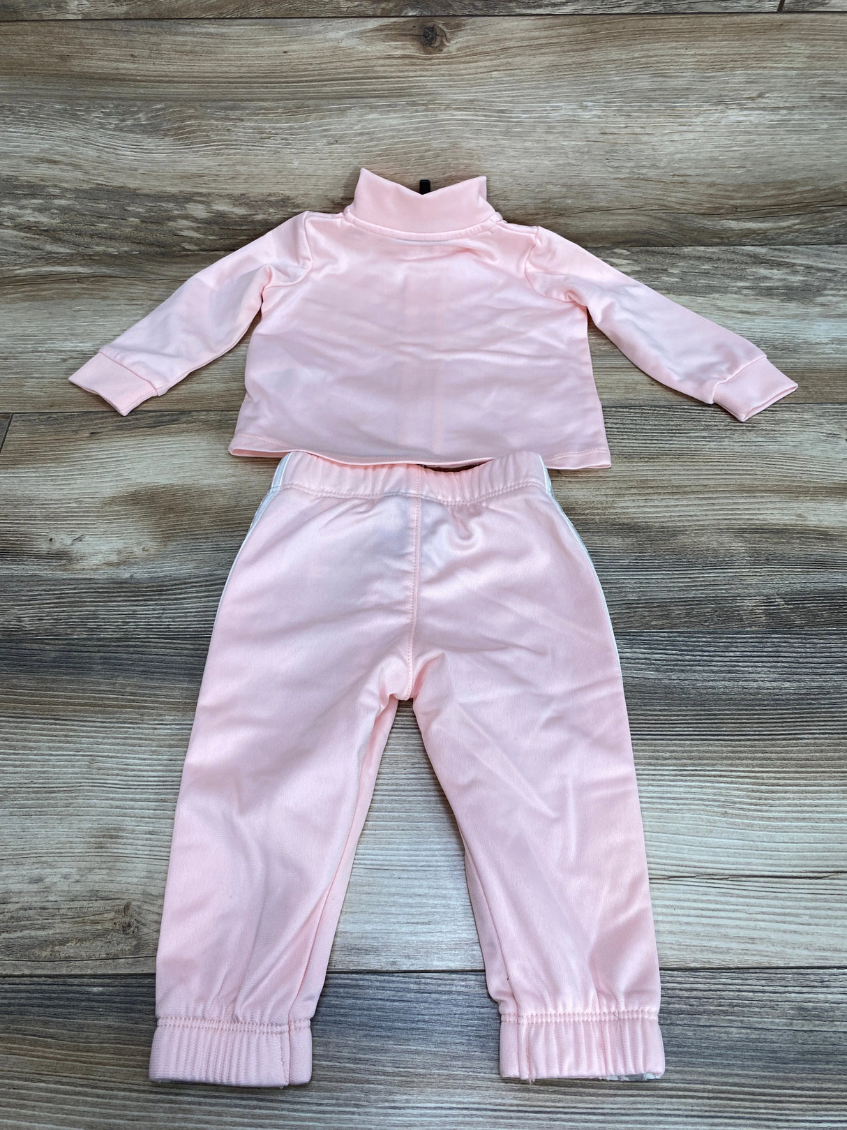 Nike Leopard Tricot Tracksuit Set In Pink sz 6m