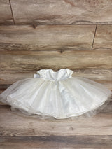 NEW Pippa & Julie Floral Tulle Overlay Dress White sz 24m - Me n Mommy To Be