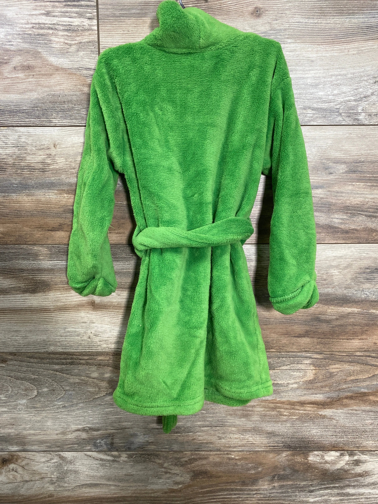 Sol Sleep Plush Robe Green sz 4T