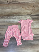 Child Of Mine 2pc Viscose Bodysuit & Pants Set Pink sz Preemie