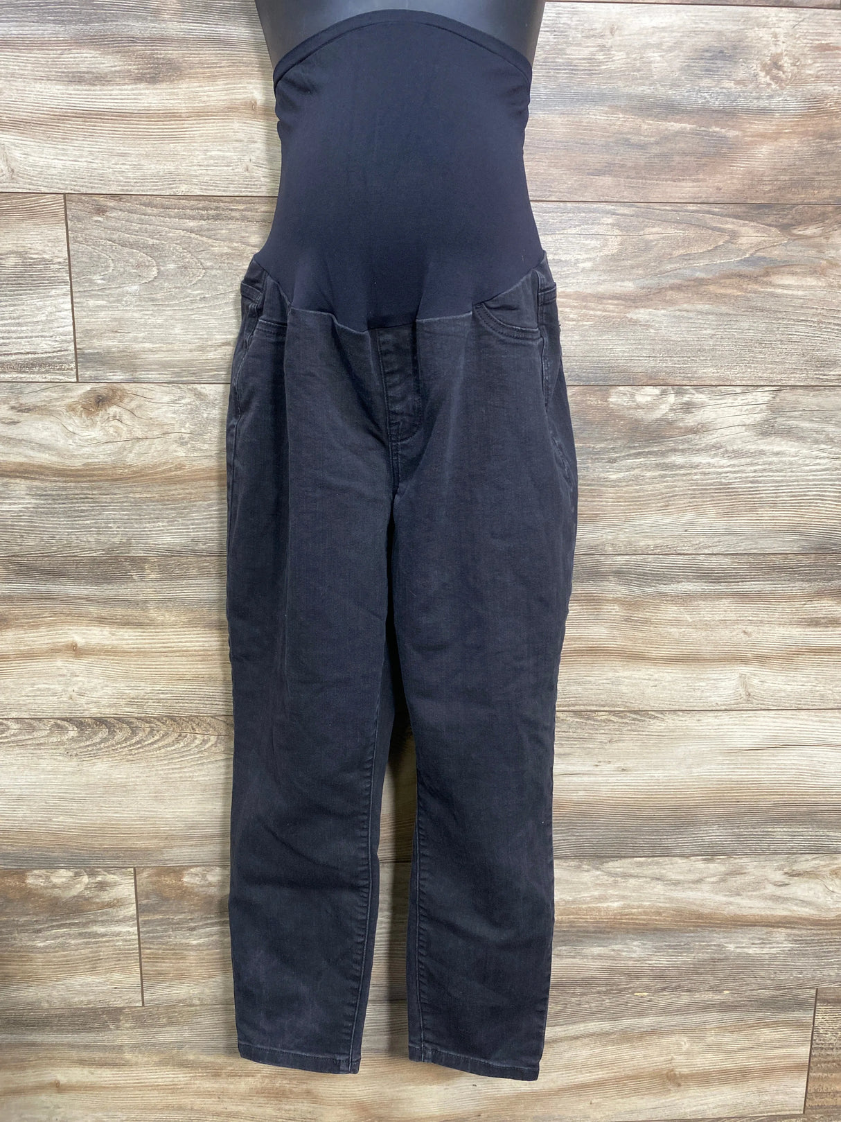 Celebirty Pink Maternity Full Panel Jeans Black sz XL