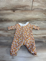 Nicole Miller Footed Coverall Orange sz 0-3m