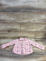 Carter's Fleece Button-Up Jacket Pink sz 24m