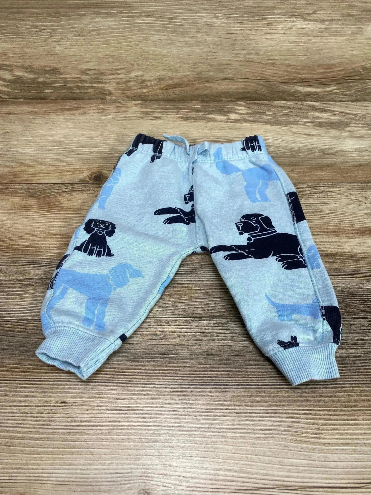 Monica + Andy Dog Print Joggers Blue sz 3-6m