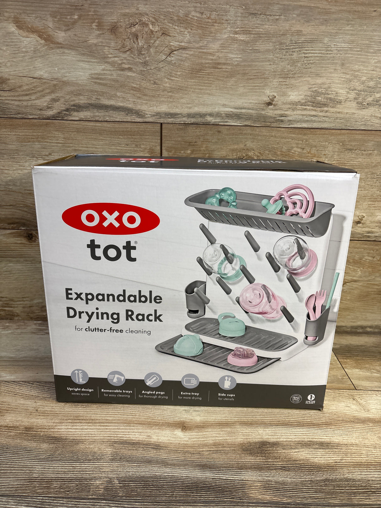 OXO Tot Expandable Baby Bottle Drying Rack