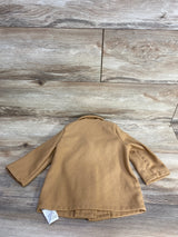 Shein Pea Coat Tan sz 6-9m