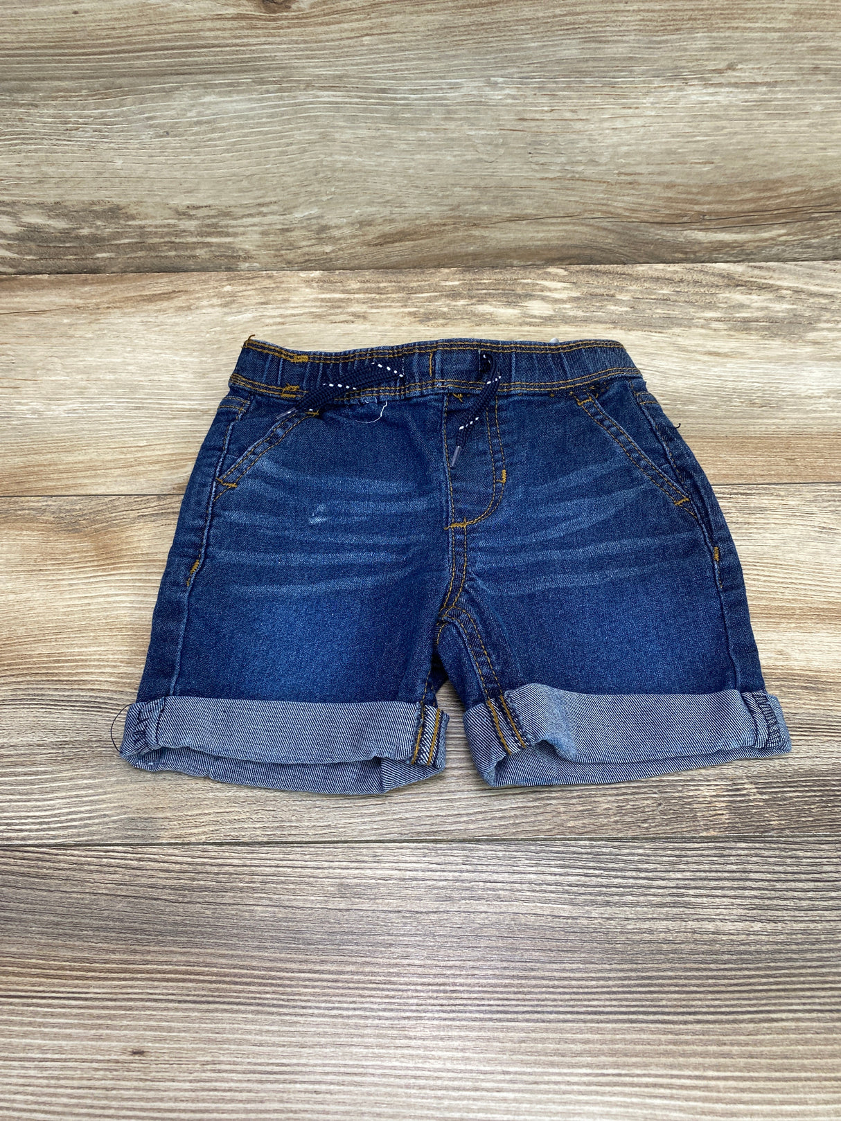 Joe's Rolled Hem Denim Shorts Blue sz 24m