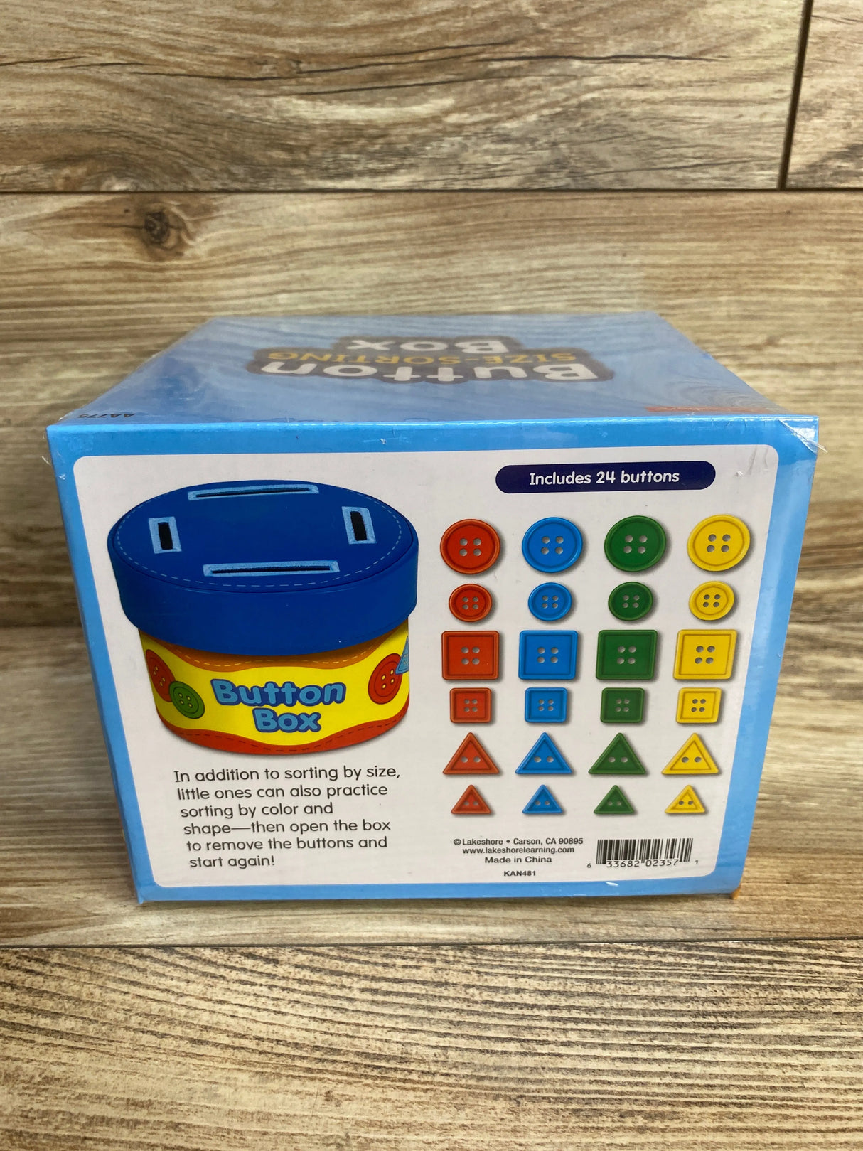 NEW Lakeshore Button Size-Sorting Box