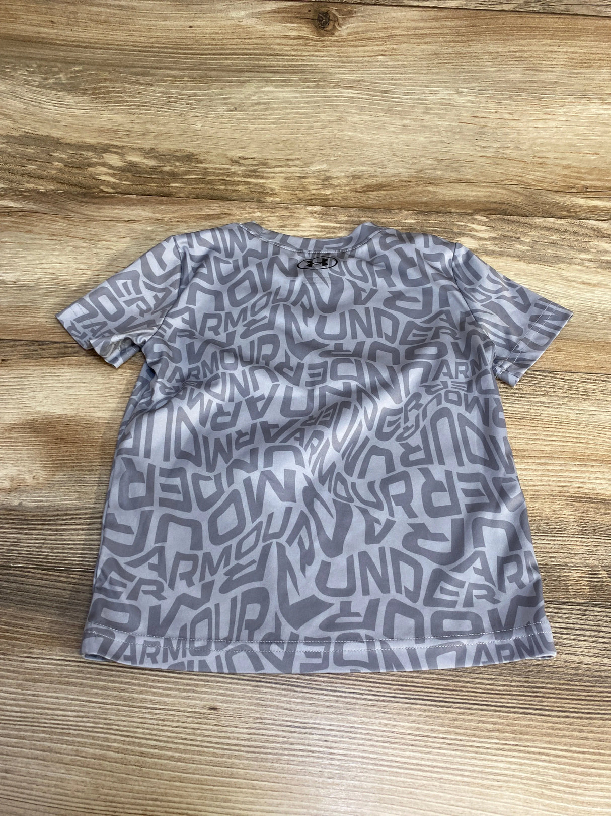 Under Armour Logo Shirt Grey sz 3T - Me n Mommy To Be