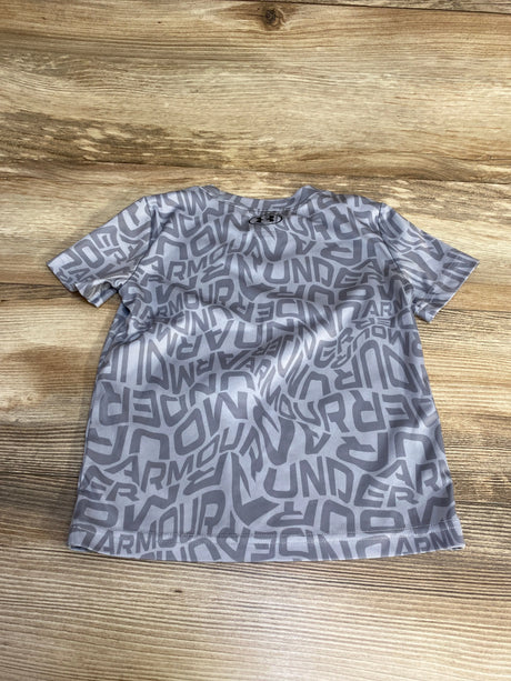 Under Armour Logo Shirt Grey sz 3T - Me n Mommy To Be