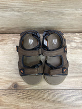 London Underground Boy's Sandals Brown Sz 8c