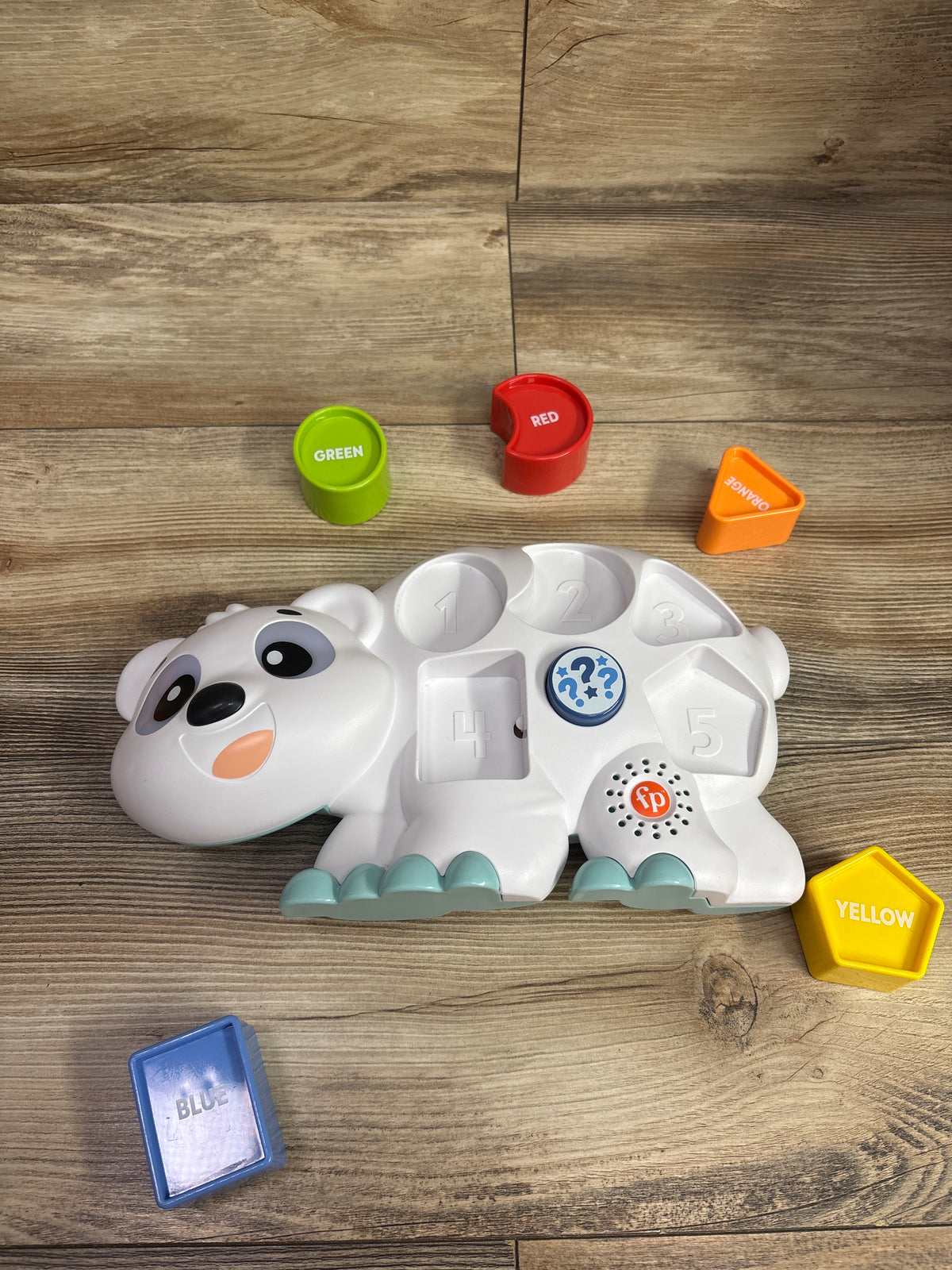 Fisher-Price Linkimals Puzzlin’ Shapes Polar Bear Toddler