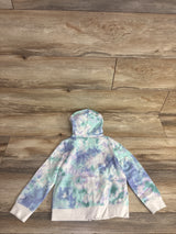 NEW Cat & Jack Tie-Dye Full Zip Hoodie White sz 5T