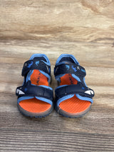Carter's Todd Shark Sandals Navy sz 4c