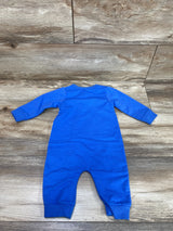 Striped Coverall Blue sz 3-6m