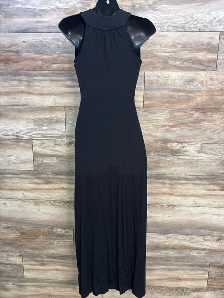 Motherhood Maternity V-Neck Maxi Dress Black sz Small - Me n Mommy To Be