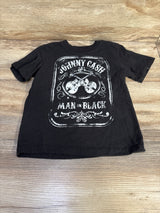 Cash Johnny Cash Shirt Black sz 4T