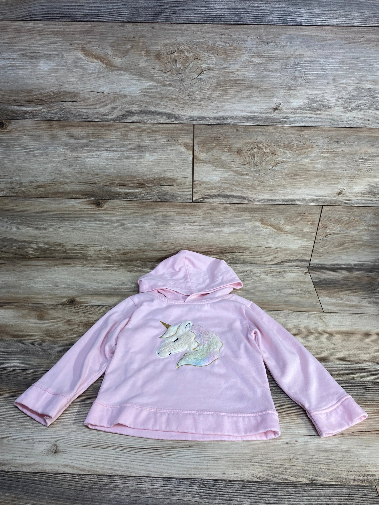 My Destiny Unicorn Pull Over Hoodie Pink sz 4T