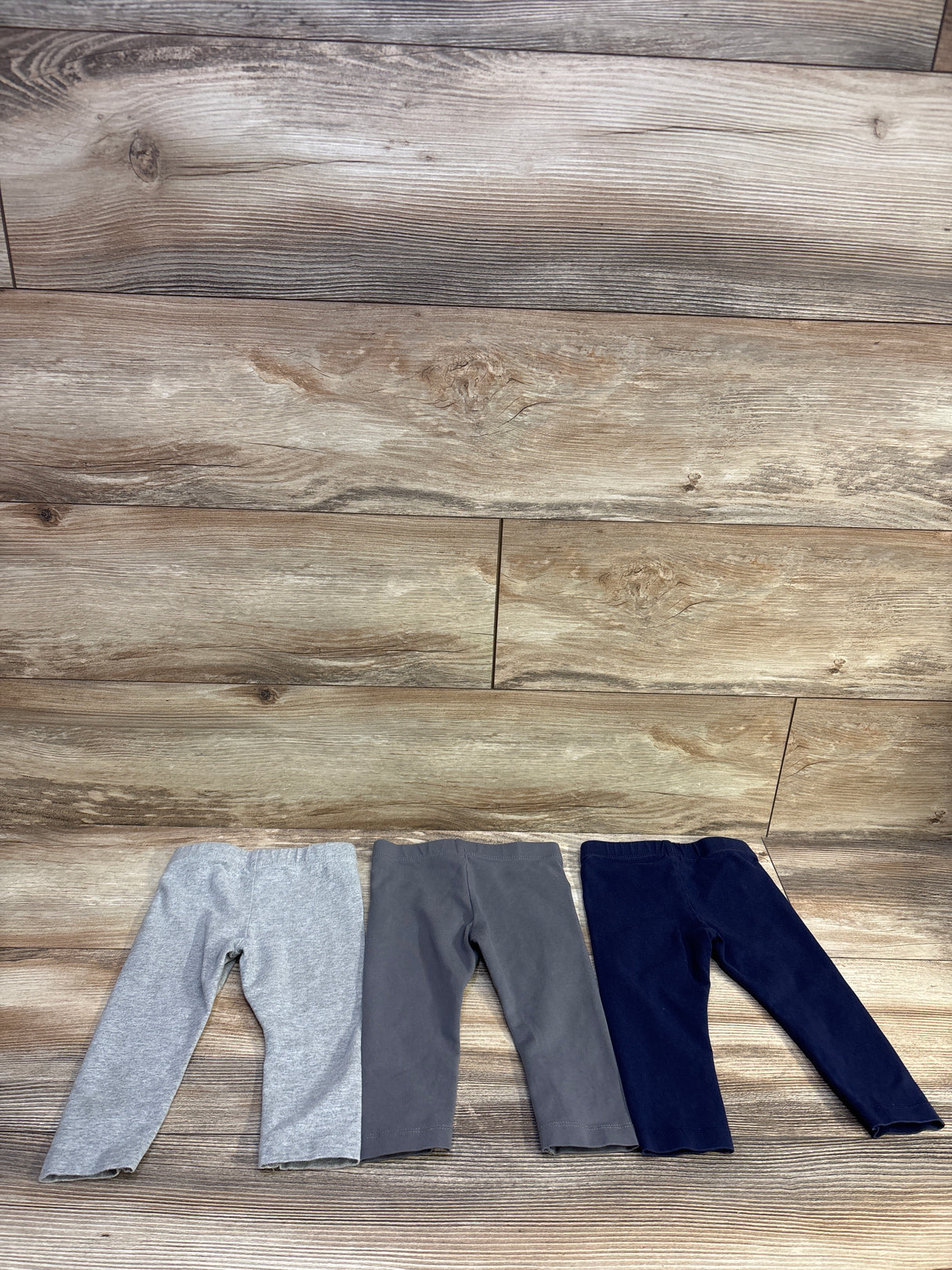Primary 3pk The Baby Legging Grey sz 6-12m