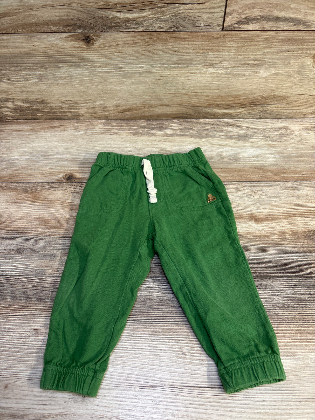 Baby Gap Drawstring Joggers Green sz 12-18m