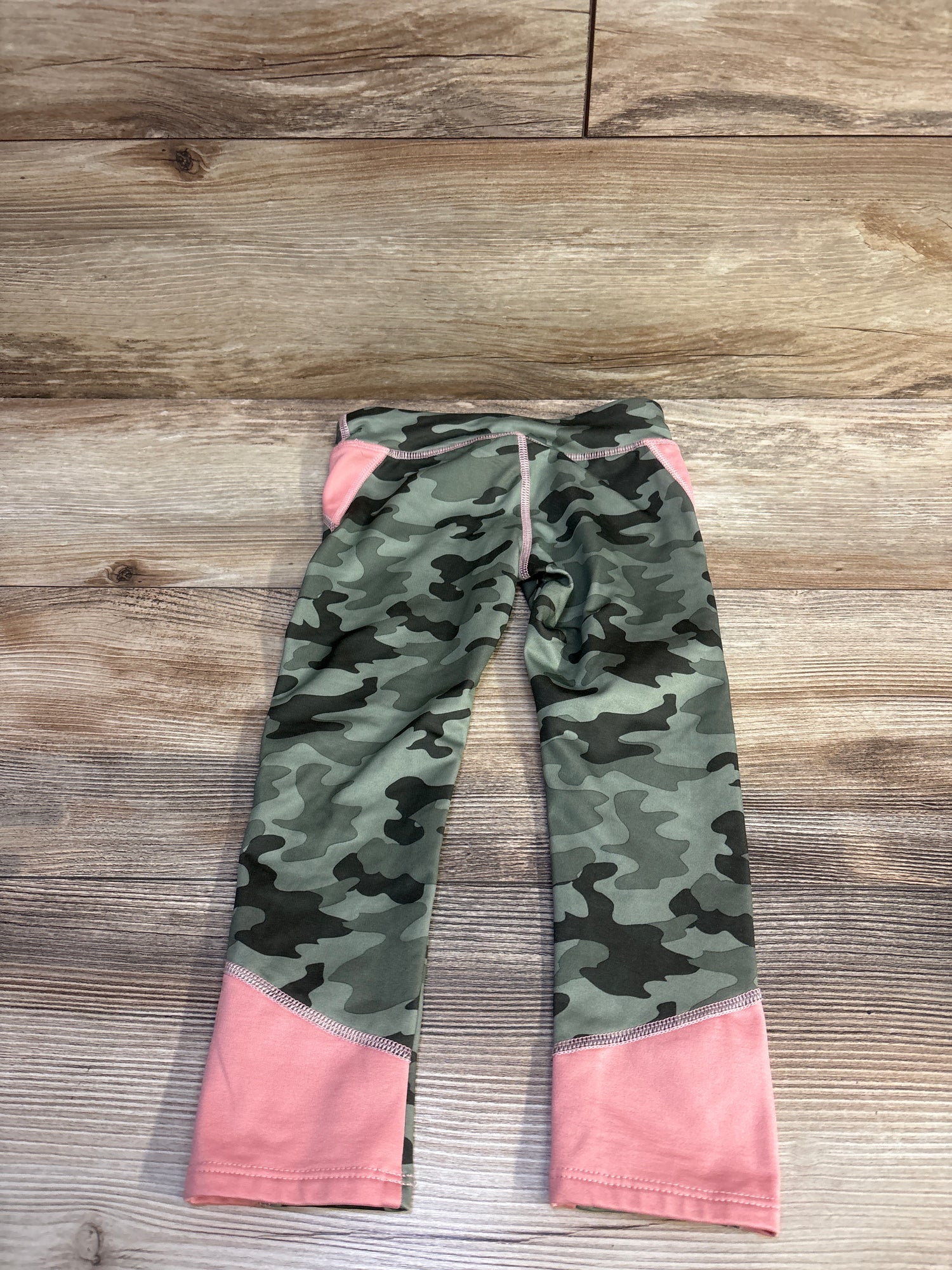 Cabela's Camo Leggings Green sz 3T