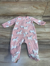 Child Of Mine Unicorn Sleeper Pink sz 0-3m