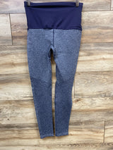 Pink Blush Full Panel Maternity Leggings Navy sz Small