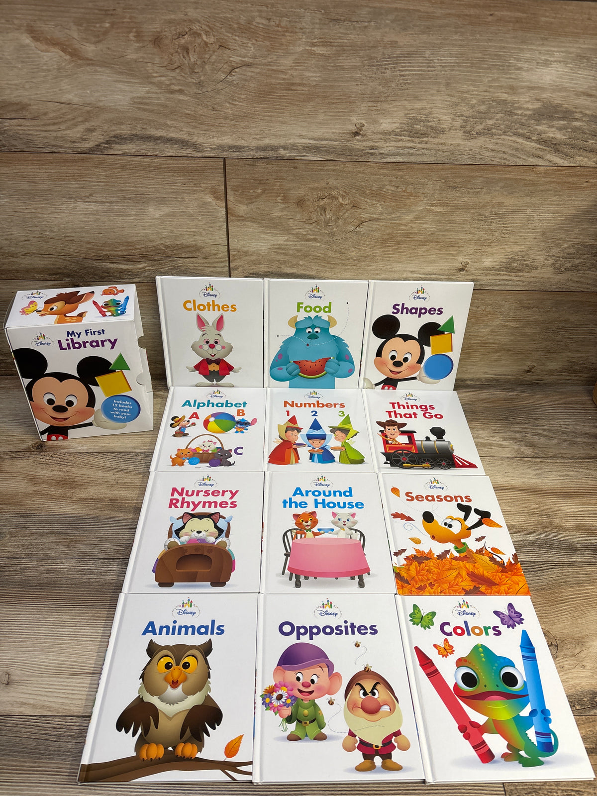 Disney My First Library 12pk Hardcover Book Set