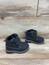 Wonder Nation Baby Boys Tucker Boots Black Sz 4c