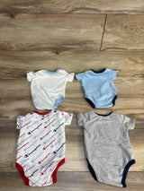 Champion 4pk Logo Bodysuit Set White sz 3m