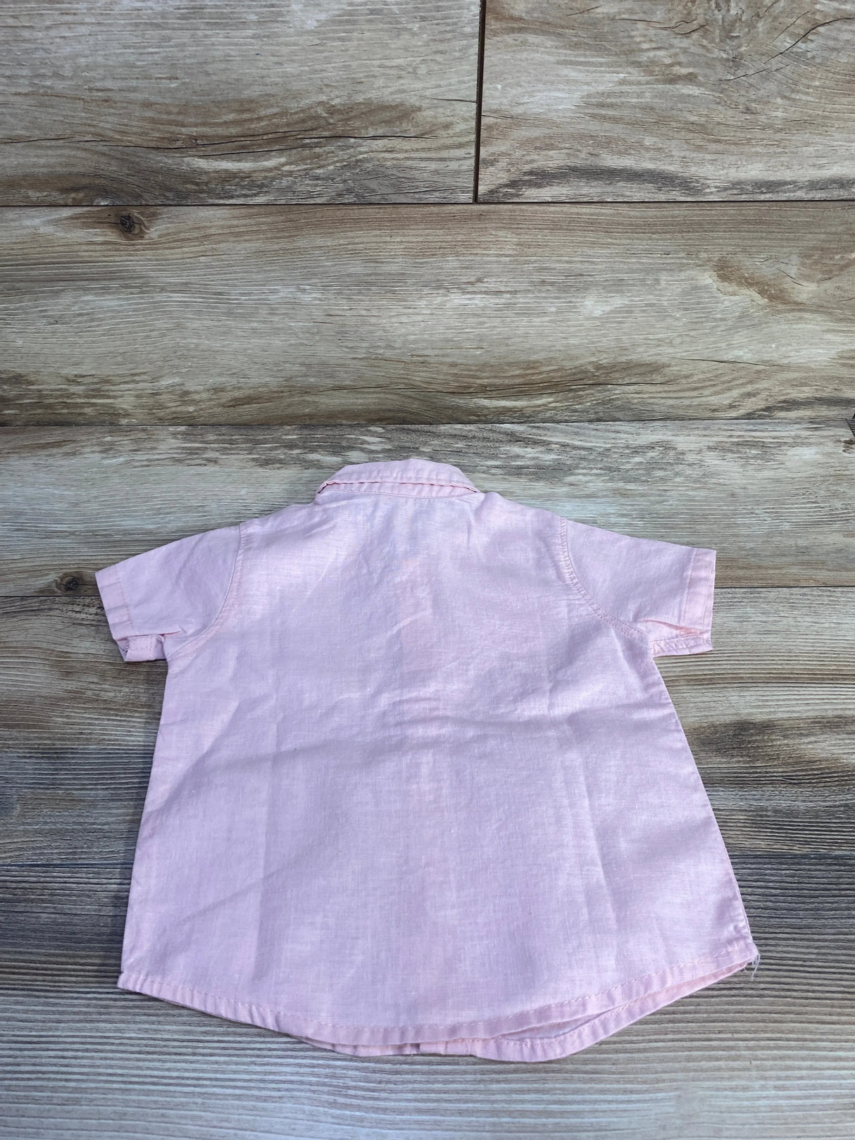 Little Lad Button Up Shirt Pink sz 24m