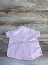 Little Lad Button Up Shirt Pink sz 24m