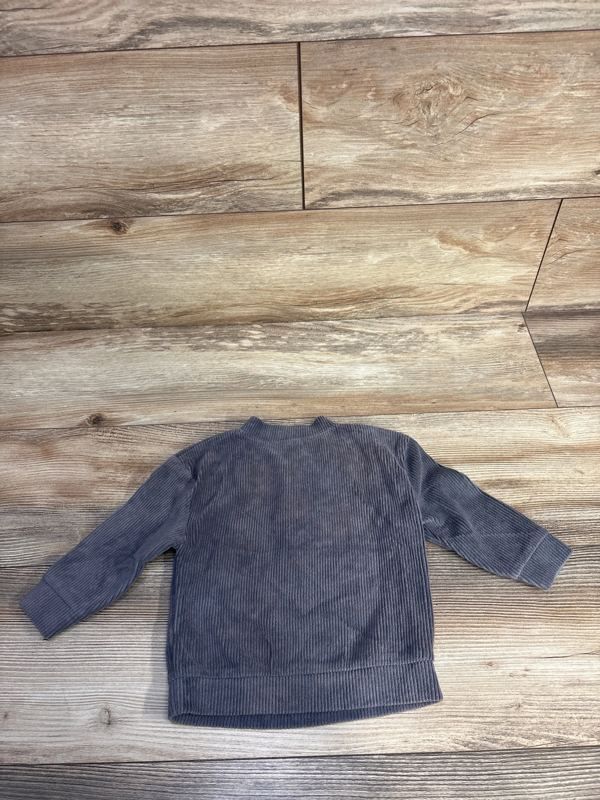 Carter's Corduroy Henley Shirt Grey sz 12m