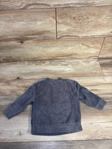 Carter's Corduroy Henley Shirt Grey sz 12m