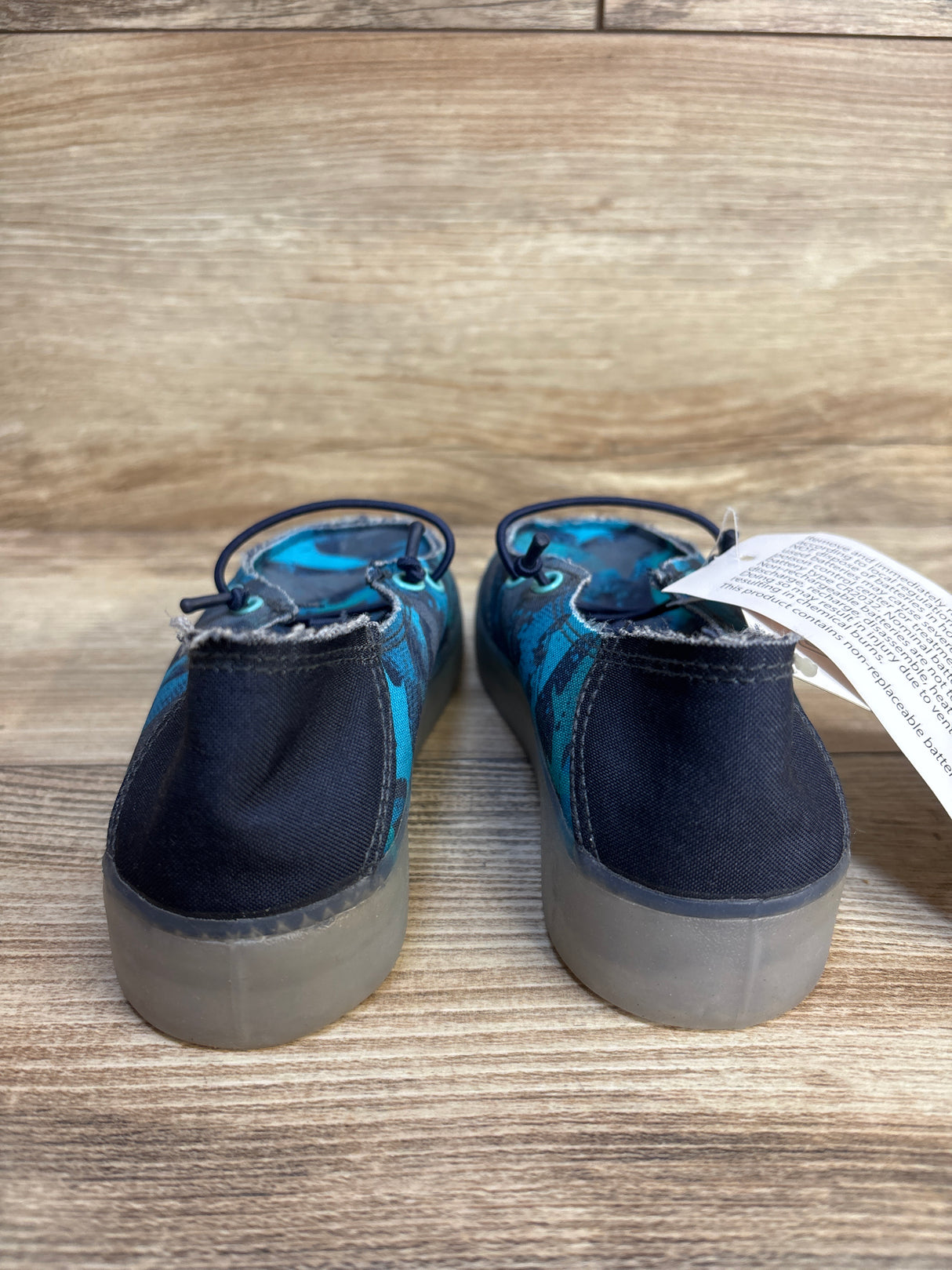 NEW Member's Mark Light-Up Play Shoes Blue sz 11c