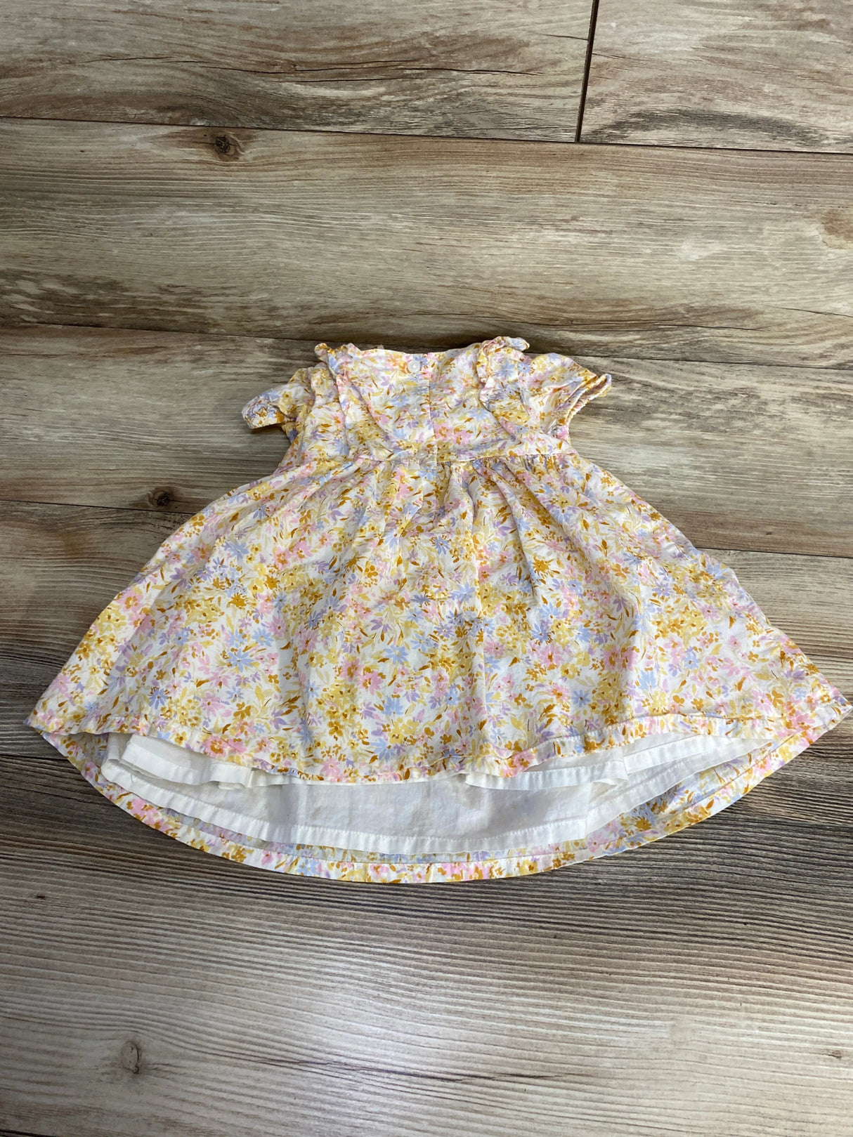 Baby B'gosh 2pc Dress & Bloomers Set Yellow sz 12m
