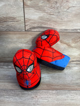 Marvel Spider-Man 3D Plush Slippers Red sz 9/10c