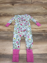 Posh P. 'Tasha' Bamboo Convertible Footie Blue sz 9-12m
