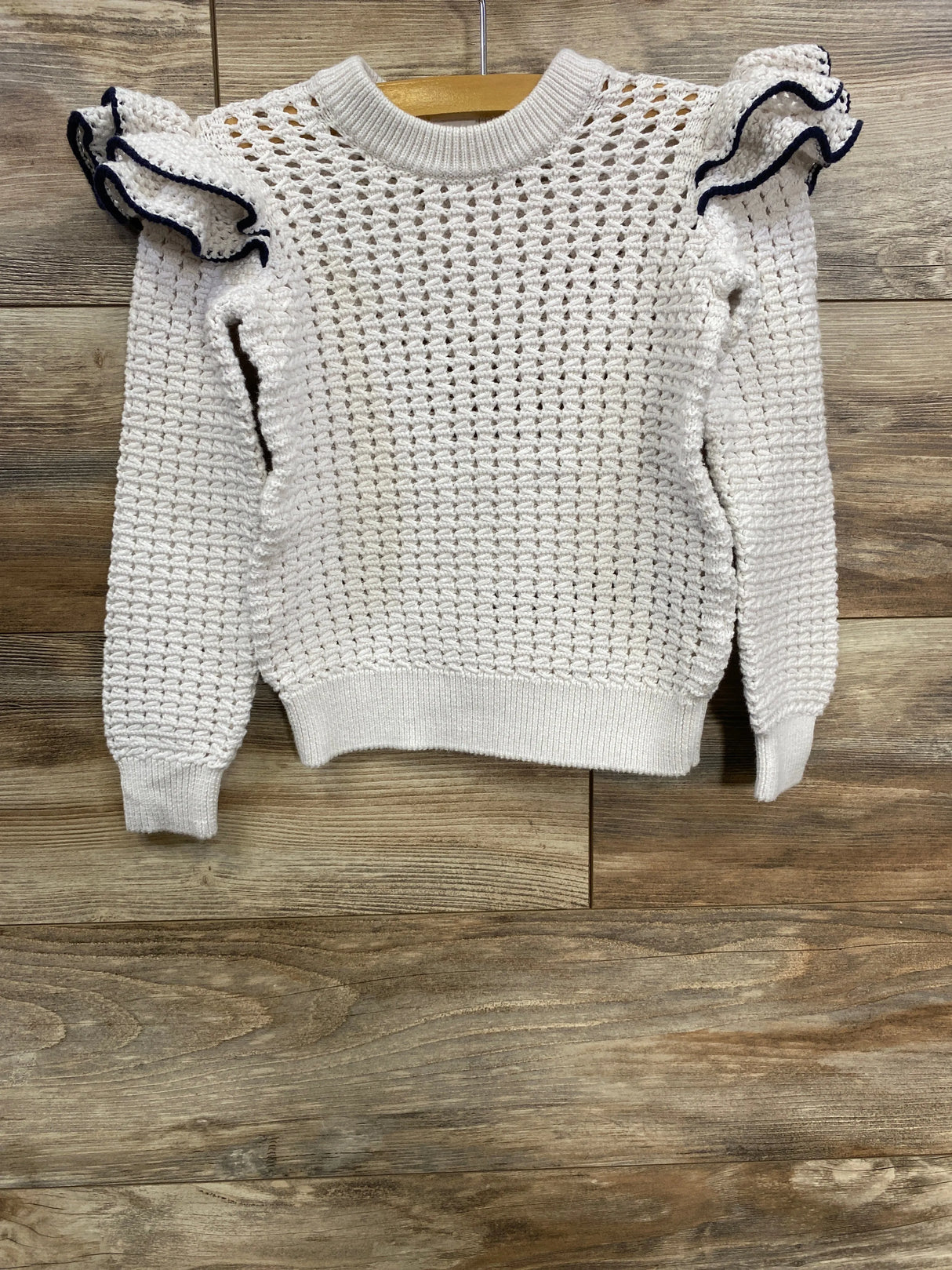 Gap Kids Chunky Knit Sweater White sz 4-5T
