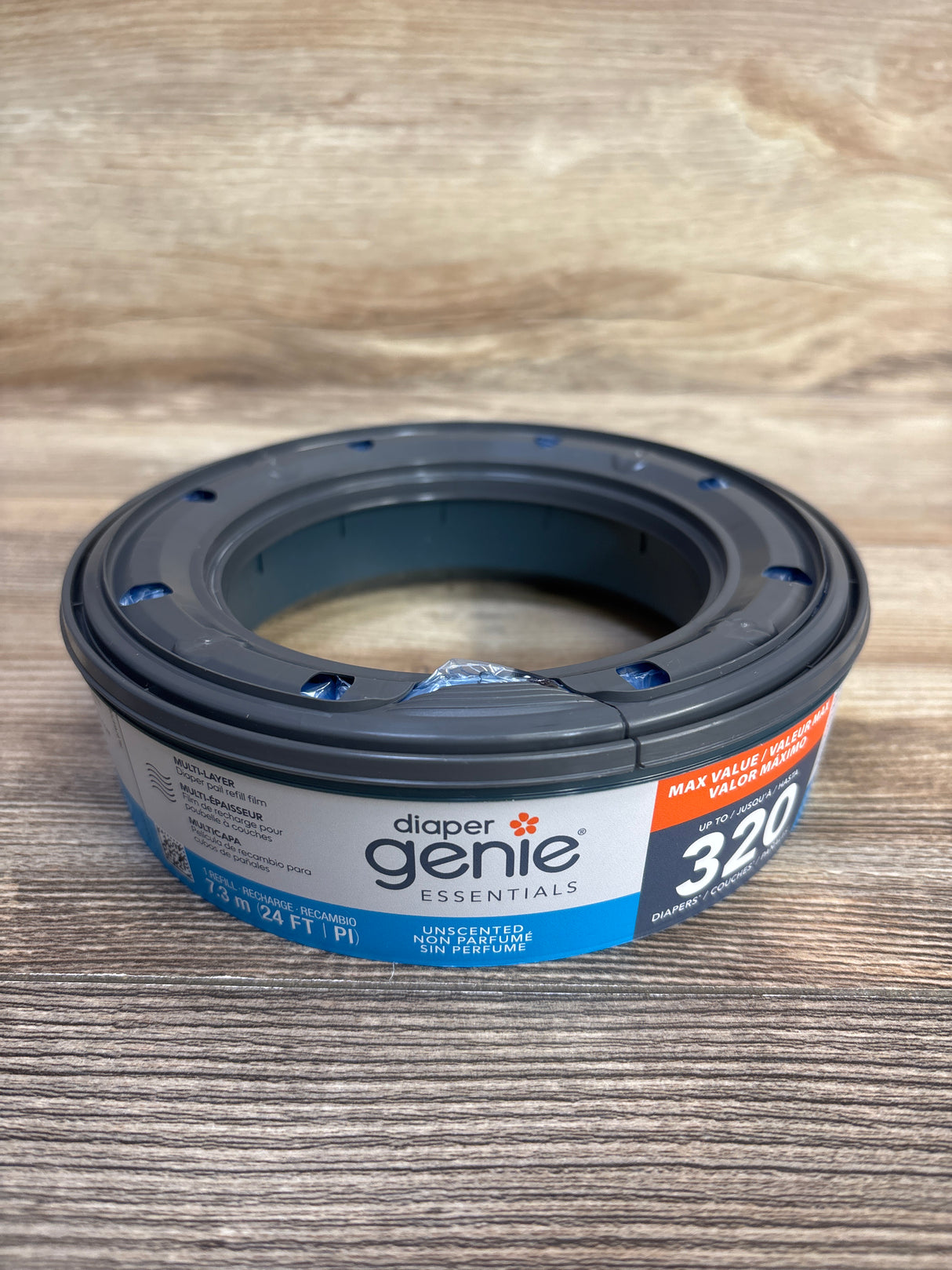 NEW Diaper Genie Unscented Refill - Up To 320 Diapers