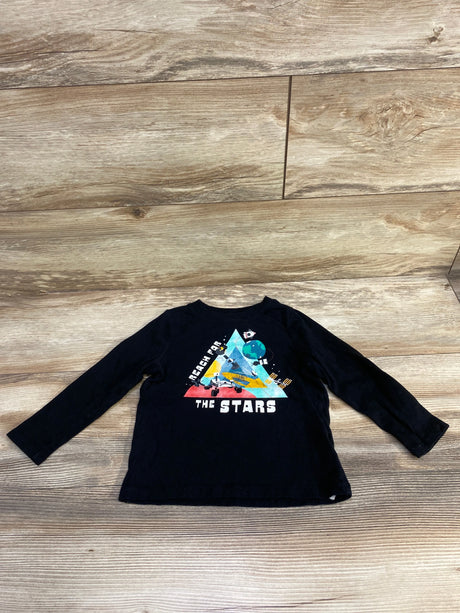 Old Navy Reach For The Star Shirt Black sz 2T - Me n Mommy To Be