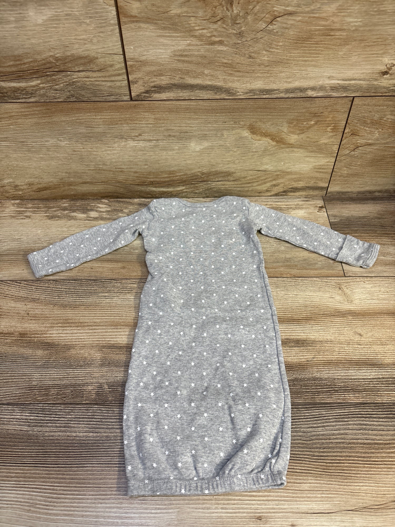Simple Joys Star Sleep Gown Grey sz Newborn