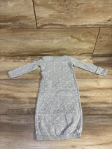 Simple Joys Star Sleep Gown Grey sz Newborn