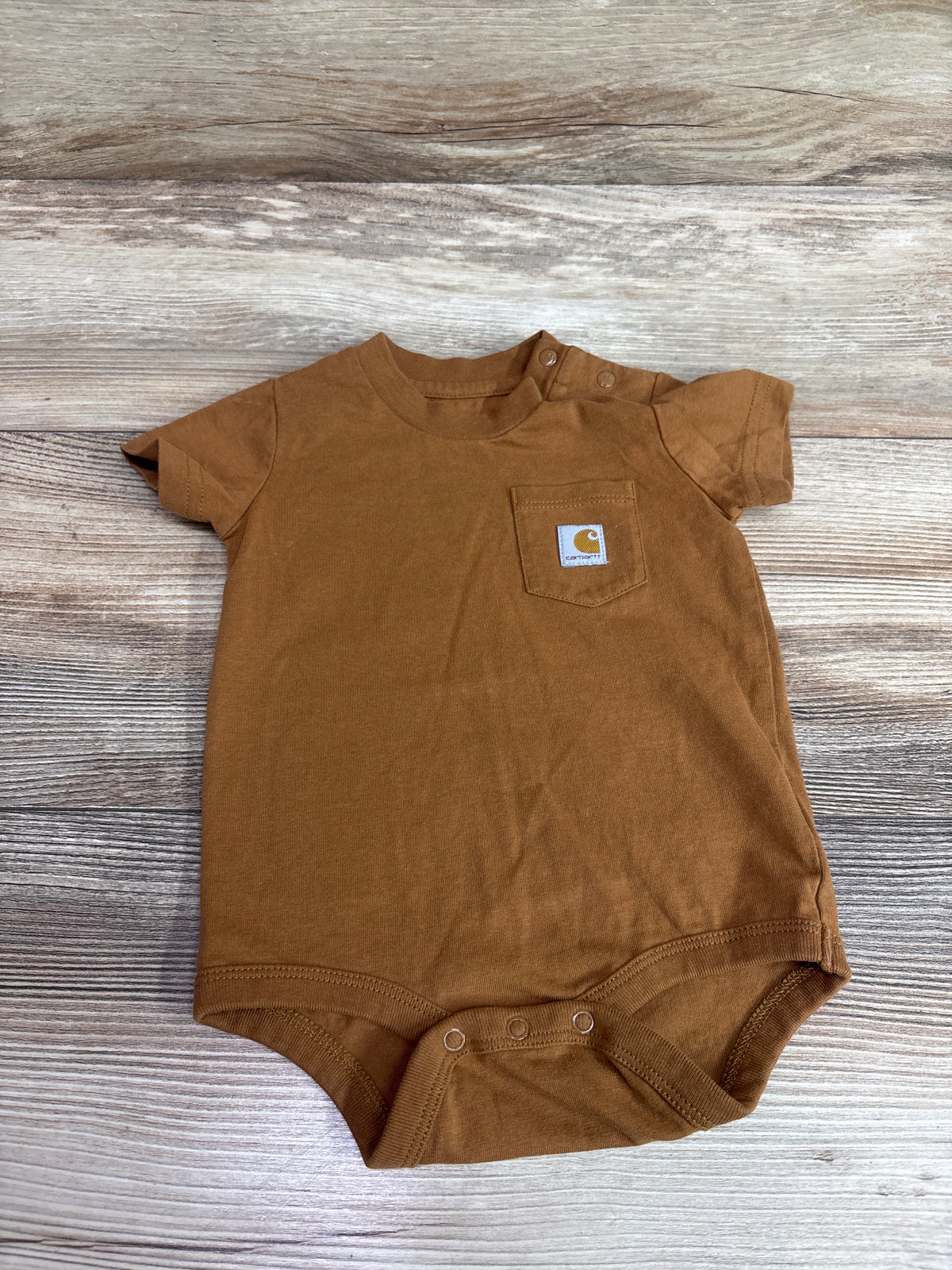 Carhartt Pocket Bodysuit Brown sz 6m
