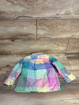 Baby Gap Plaid Button-Down Shirt Blue sz 3T