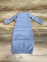 Just One You Ribbed Gown Blue sz Preemie