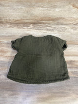 Old Navy Henley Pocket Shirt Green sz 3-6m