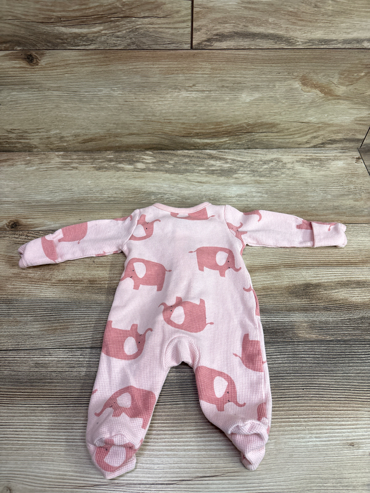 Simple Joys Waffle Knit Sleeper Pink sz Preemie