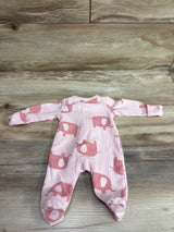 Simple Joys Waffle Knit Sleeper Pink sz Preemie