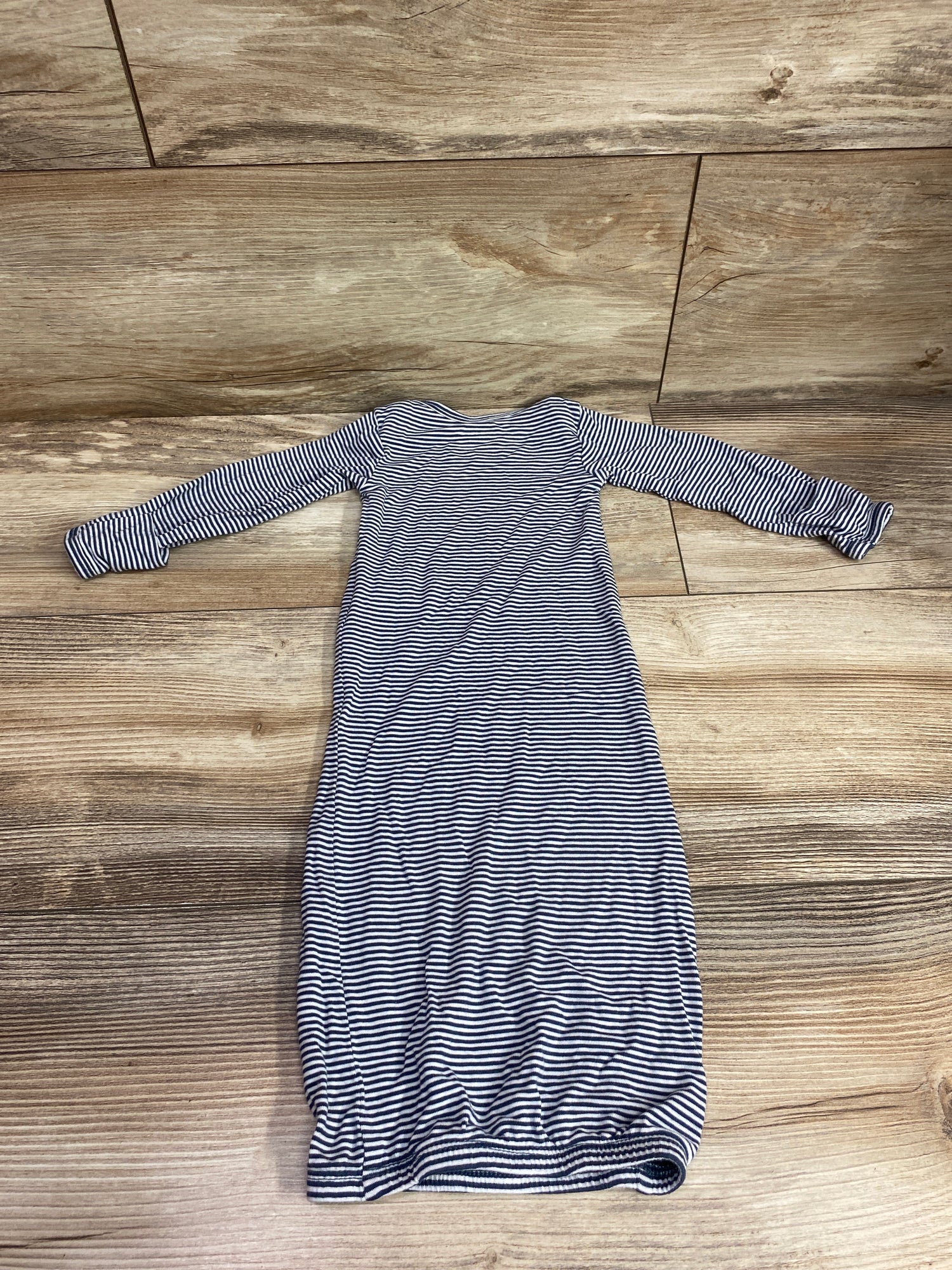 Carter's PurelySoft Striped Sleep Gown Navy sz Newborn